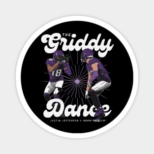 Justin Jefferson & Adam Thielen Minnesota Griddy Dance Magnet